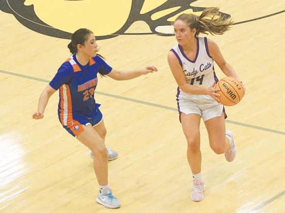 Senior Lady Cat Bree Burnette scored 19 points in Gilmer’s victory over Northwest Whitfield last Friday.