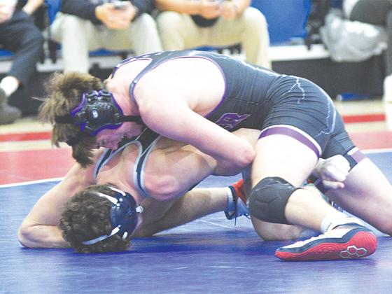 157-pound region champion Dawson Richard