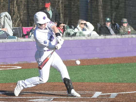 Gilmer’s Mel Mosley hit a two-run home run in the series final versus Adairsville last Friday.