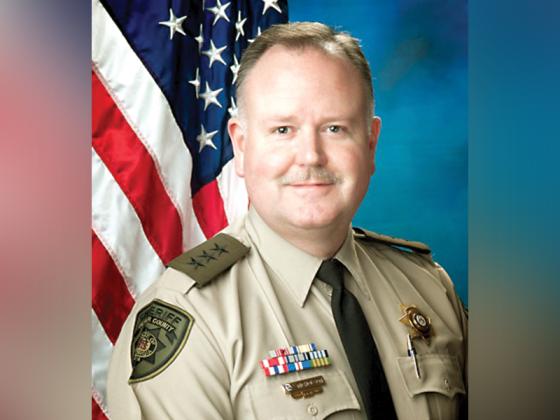 Sheriff Stacy Nicholson has served Gilmer County for 35 years.