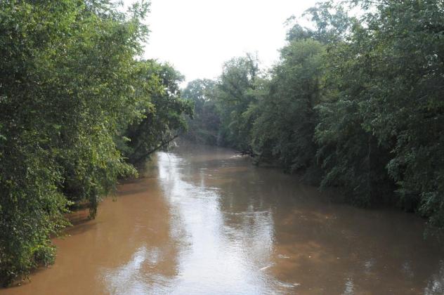 Water levels on the Cartecay River remained extremely high on Wednesday, July 29 after flash floods on Tuesday, July 28.