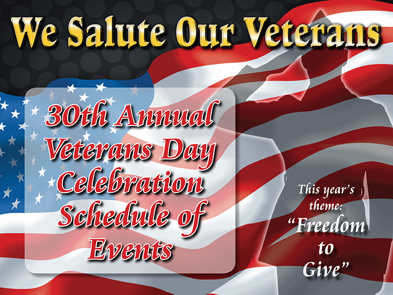 30th Annual Veterans Day Celebration