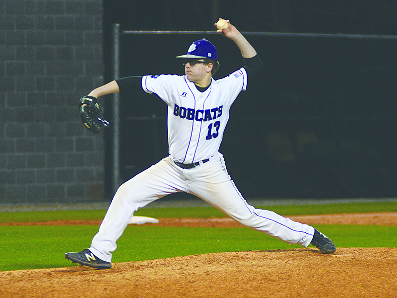 Gilmer sophomore pitcher Grant Cochran has taken the mound in both relief and starting roles this season.