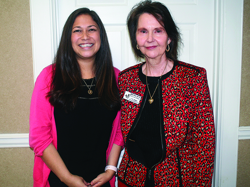 Current Gilmer Family Connection Director Merle Howell Naylor, right, is pictured with Tiffany Watson, who will take leadership of the office following Naylor’s retirement in July.