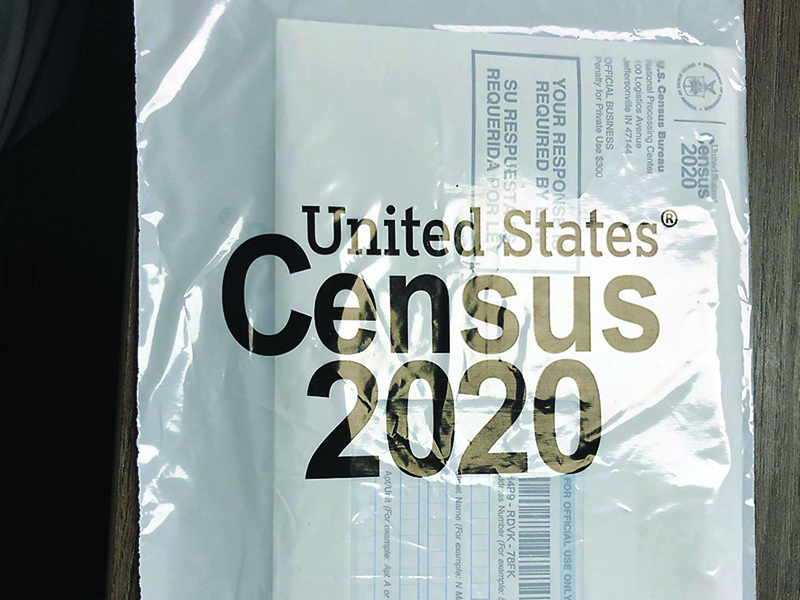Bagged response packets will be left at homes without a physical mailing address as part of the U.S. Census Bureau’s Update Leave operation.