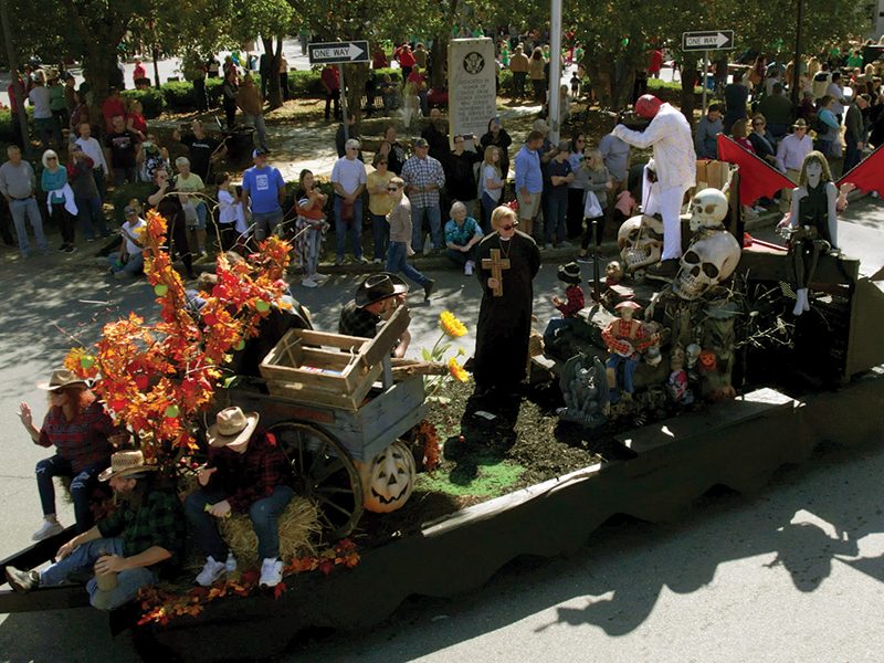 Apple Festival Parade float