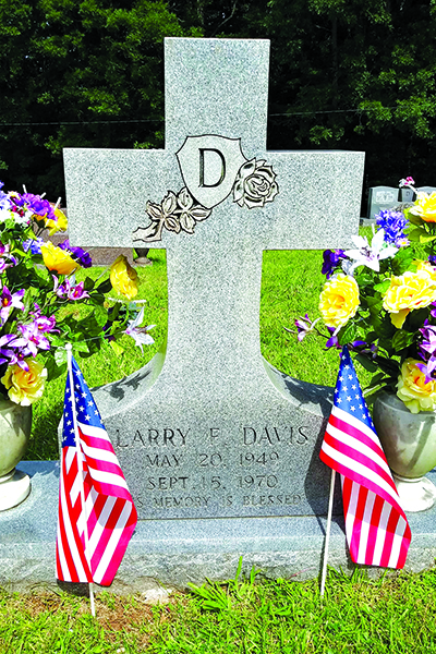 Davis grave