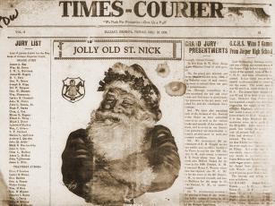 The Dec 19, 1924, issue of the Times-Courier is among the back issues of Gilmer County newspapers recently digitized for the Georgia Historic Newspapers webpage. (Georgia Historic Newspapers)