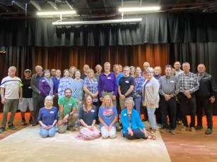 Several of Keep Gilmer Beautiful’s Adopt-a-Road volunteers recently attended a luncheon where volunteers who’ve been cleaning their stretch of road for five or more years were recognized. 