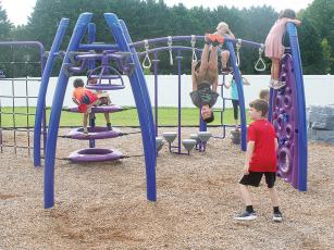 An outdoor playground is a popular new feature for kids enrolled in the after-school program at Gilmer County’s new Boys and Girls Club.