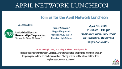 April Network Luncheon