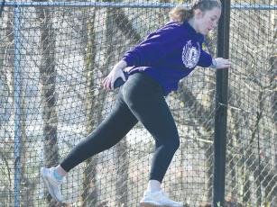 Clear Creek’s Lilyan Cook threw the discus 91’ 9” to finish fourth at the Georgia Middle School State Championships April 21-22.